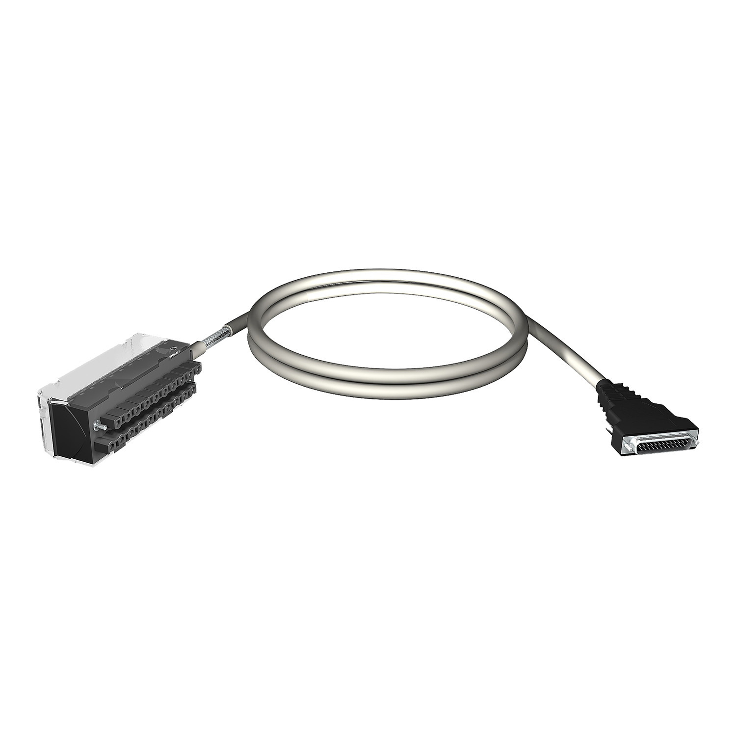 cord set, Modicon X80, 28 ways terminal, SUB-D25 connector, 1.5m