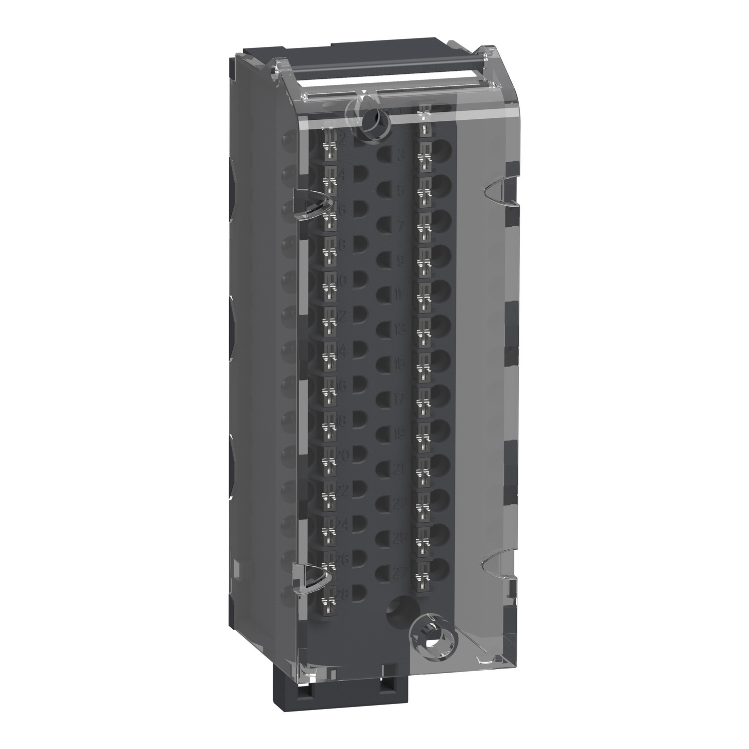 terminal block, Modicon X80, 28-pin removable spring, 1 x 0.34..1mm2