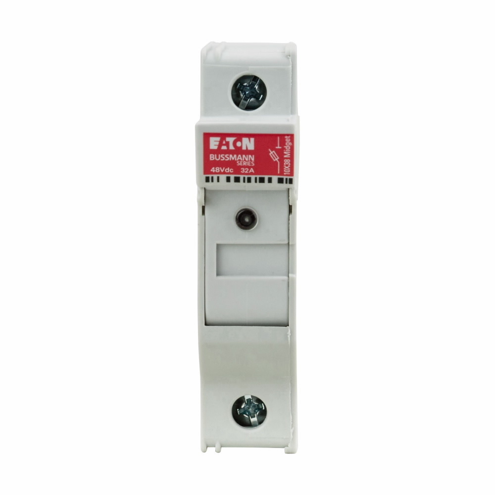 Eaton Bussmann series CHM modular fuse holder, 48 Vdc (UL), 48 Vdc (IEC), 30A (UL), 32A (IEC), Modular fuse holder, Single-pole