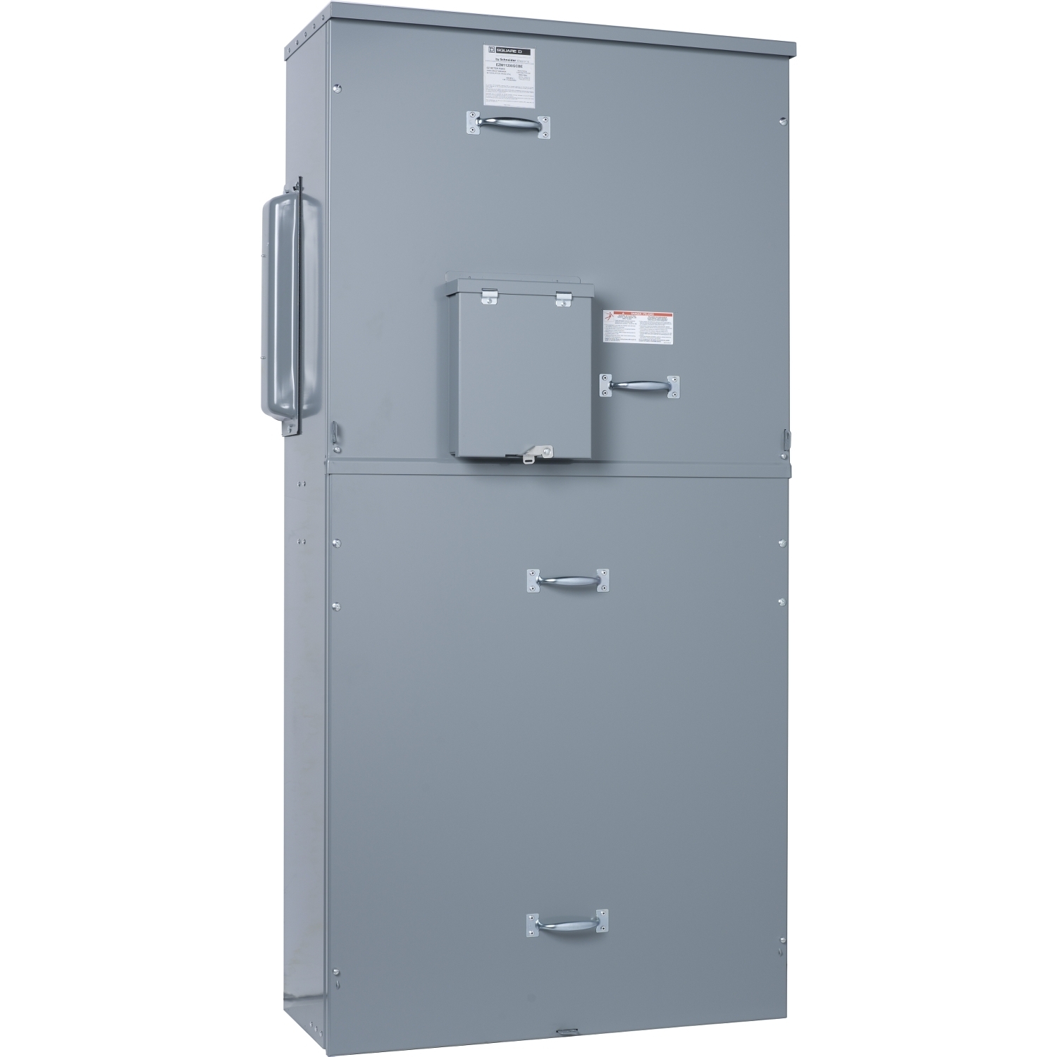 EZM11200GCBE Main Unit, EZ Meter Pak, 1200 Amp, 120/240V, 1 Phase, 3 Wire, Aluminum Busbar, 65 kA SCCR, Main Breaker, UG, EUSERC