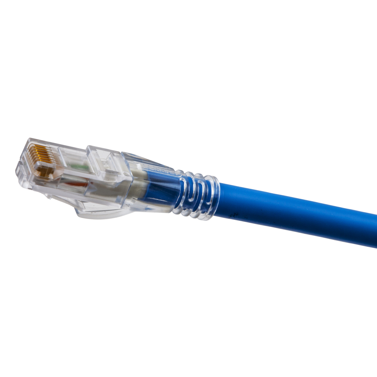 Copper Solutions, Patch Cords, Ascent, Cat6A, Slim, 1' Length, Blue