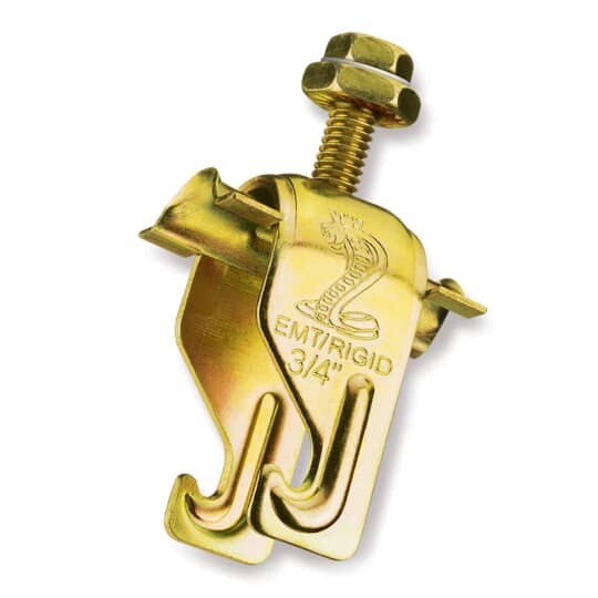 Clamp, One-Piece, EMT and Rigid Conduit Trade Size 2-1/2 Inch, Cable Outer Diameter Range 2.576-3.060 Inch, Steel