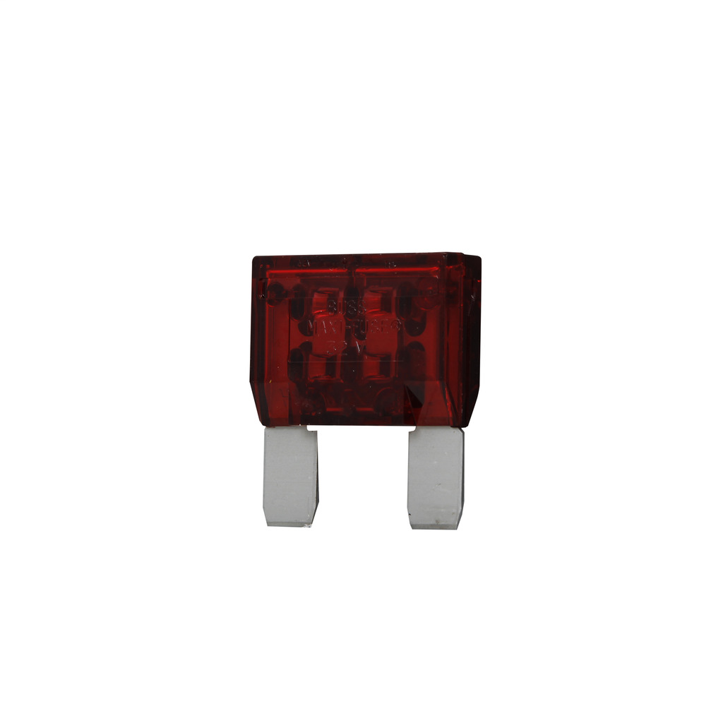 Eaton Bussmann series MAX MAXI fuse, Color code red, 32 Vdc, 50A, 1 kAIC, Non Indicating, MAXI fuse, Blade end, Colored plastic housing, zinc fuse element