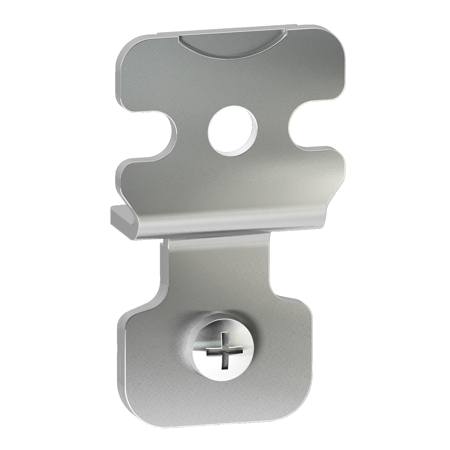 Set of 4 wall fixing lugs, made of stainless steel. For PanelSeT S3D enclosure
