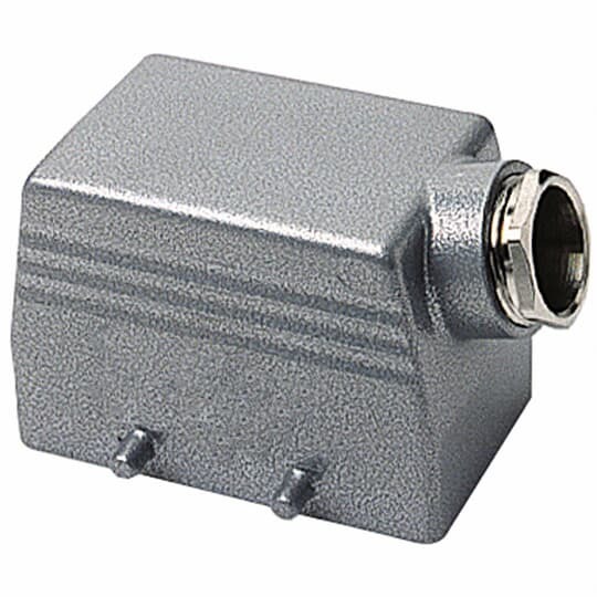 Side entry single post hood, NPT entry-1 Inch  x 1-1/4 Inch