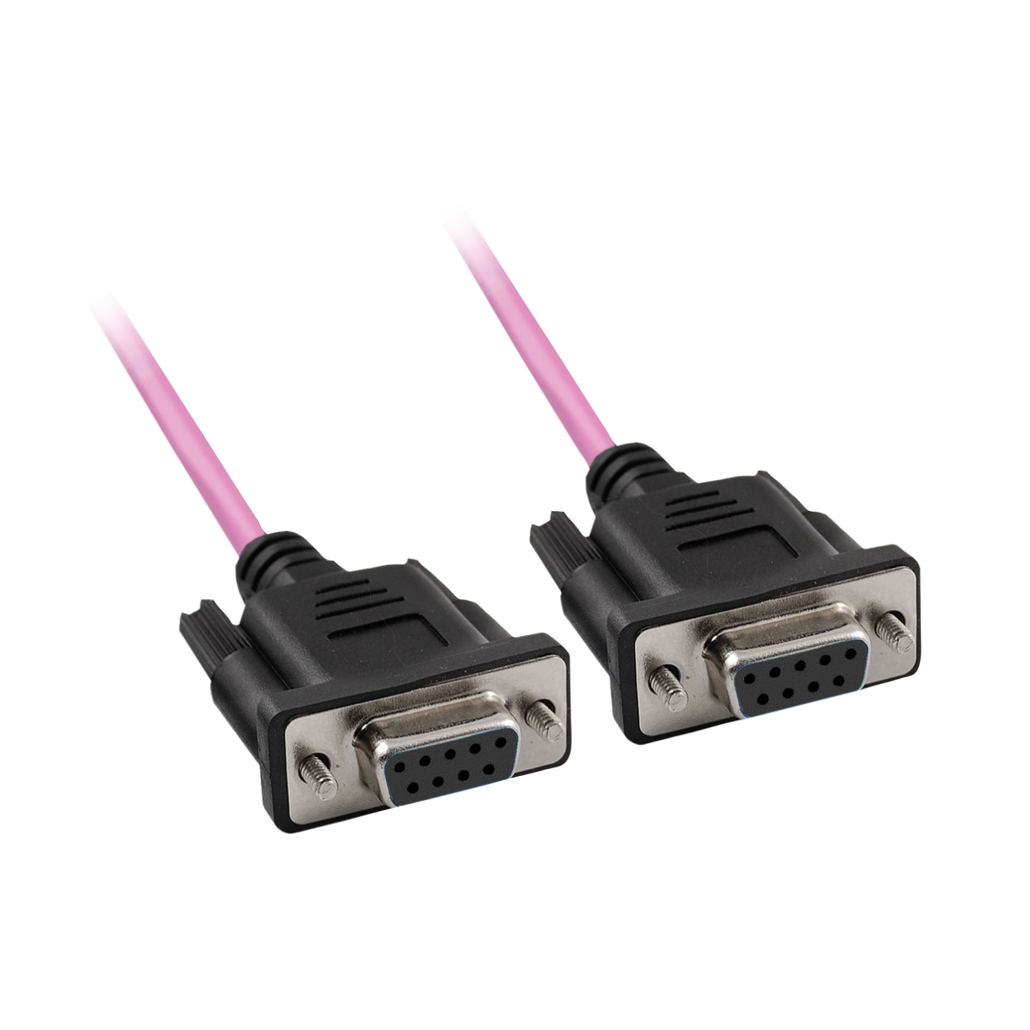CANopen cordset - molded female SUB-D9 connectors - standard - IP20 - 1 m