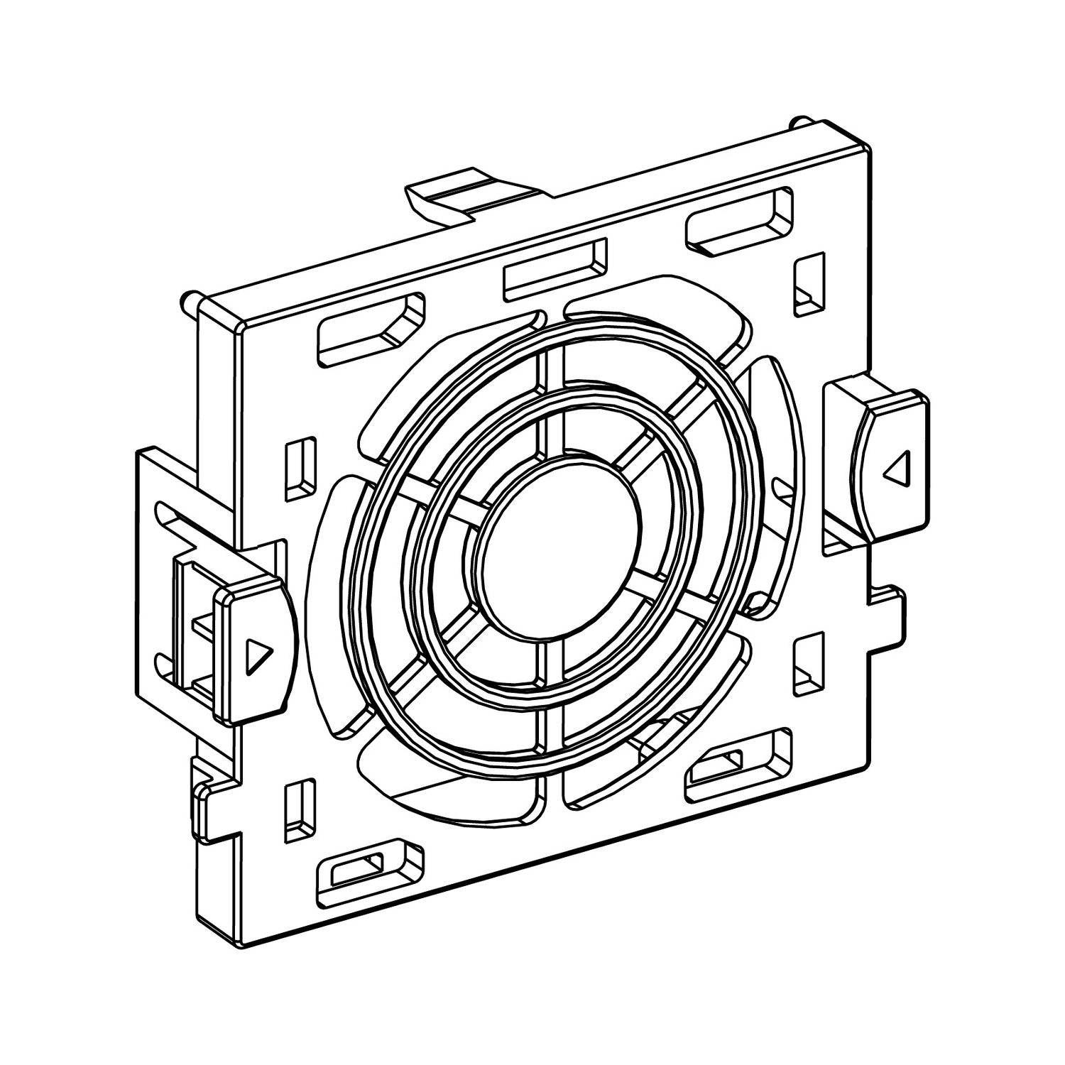 Fan, Altivar, ATV61, ATV71, spare part, for variable speed drive, VSD option, single or three phases, size 3