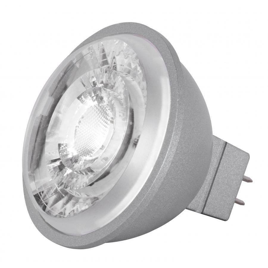 Light Bulb - 8 Watt - LED MR16 - 3500K - 15' Beam Spread - GU5.3 Base - 12 Volts