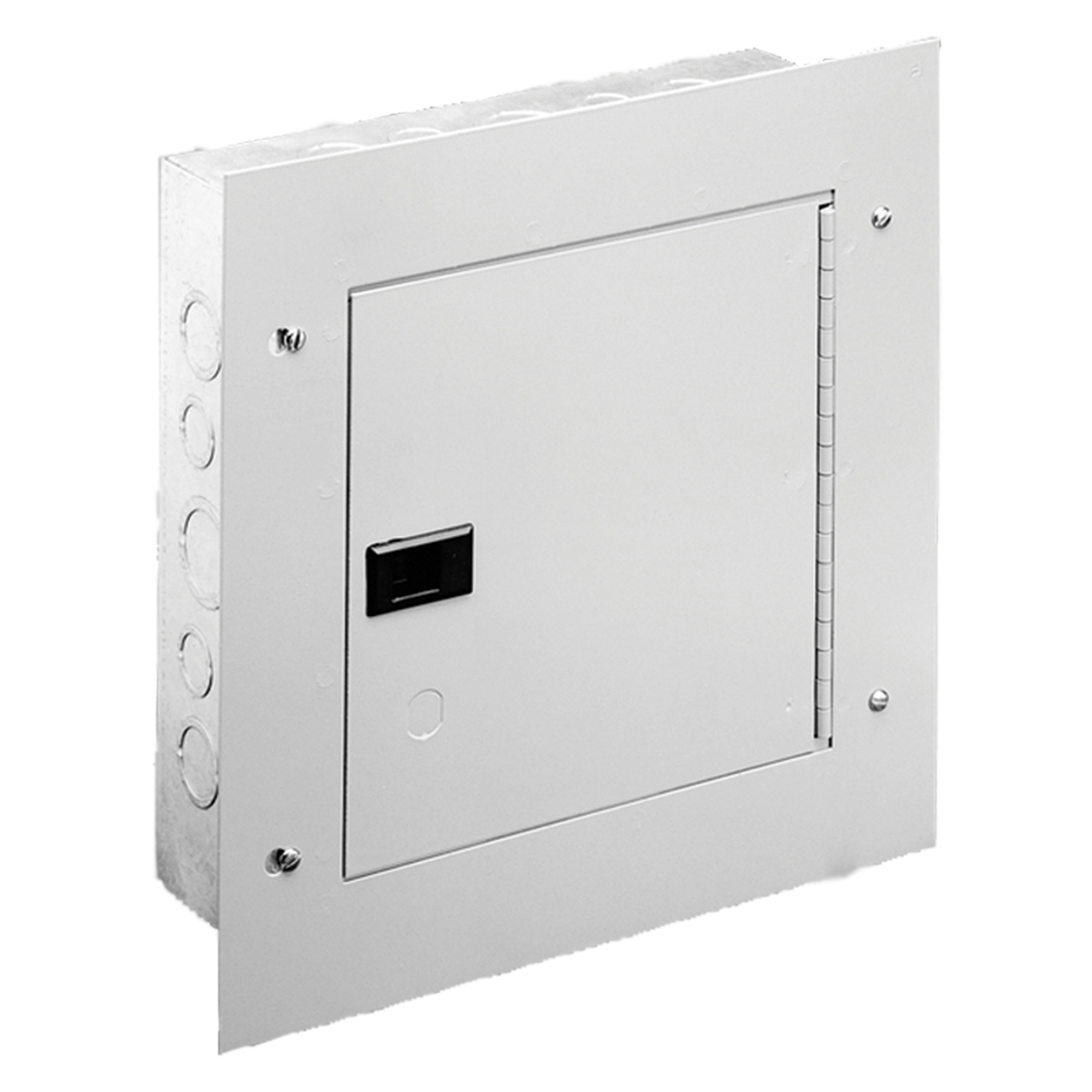 Flush-Mount Door Frames for Pull Box, fits 18.00x18.00, Gray, Steel