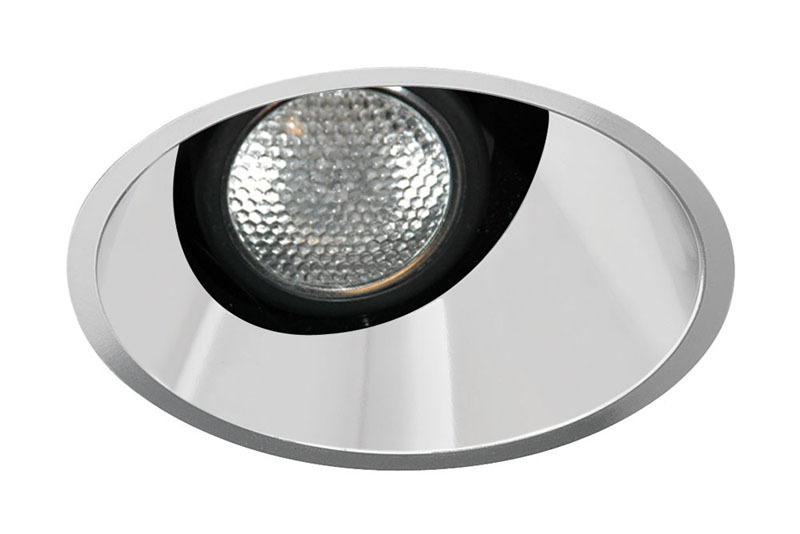3 1/4" Angle-Cut Flush Mount Haze Alzak Cone