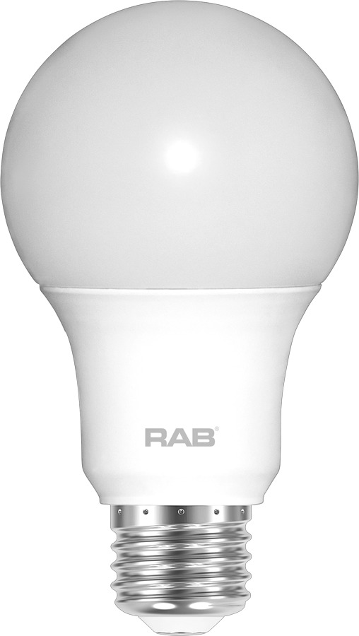 LED Bulb A19 9.5W,60 EQ, 800Lm, Base E26, 80CRI, 4000K, Non-Dimmable
