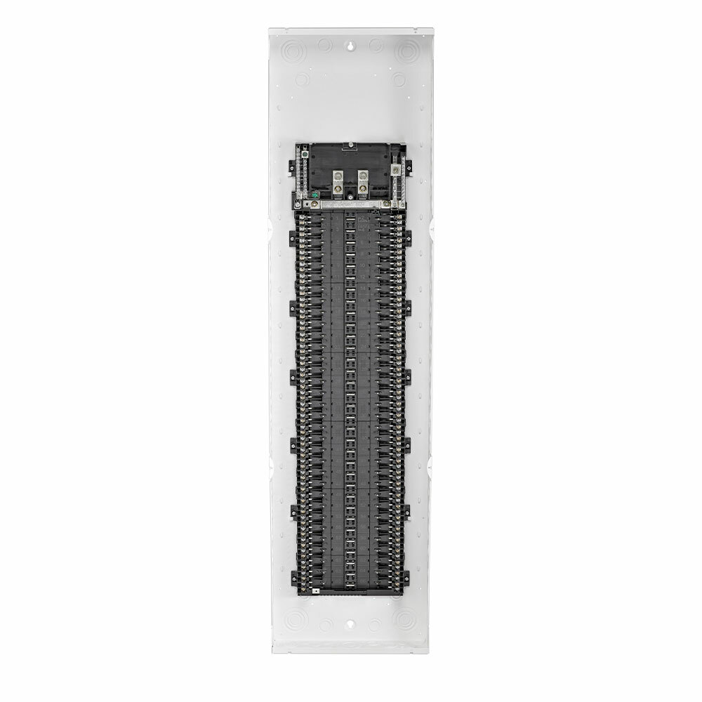 Indoor Load Center, NEMA 1 with Main Lug, 200 Amp, 66 Spaces, 22 KA Interrupt Rating, Enclosure and Interior Only