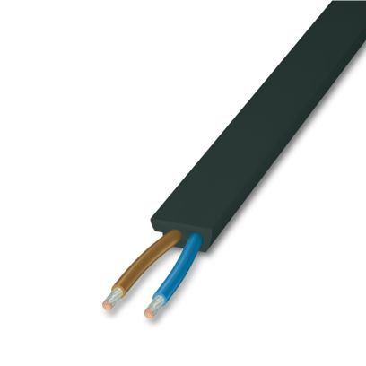 AS-Interface PVC Flat Conductor with UL, Black, 2 x 1.5 mm, 100m Ring