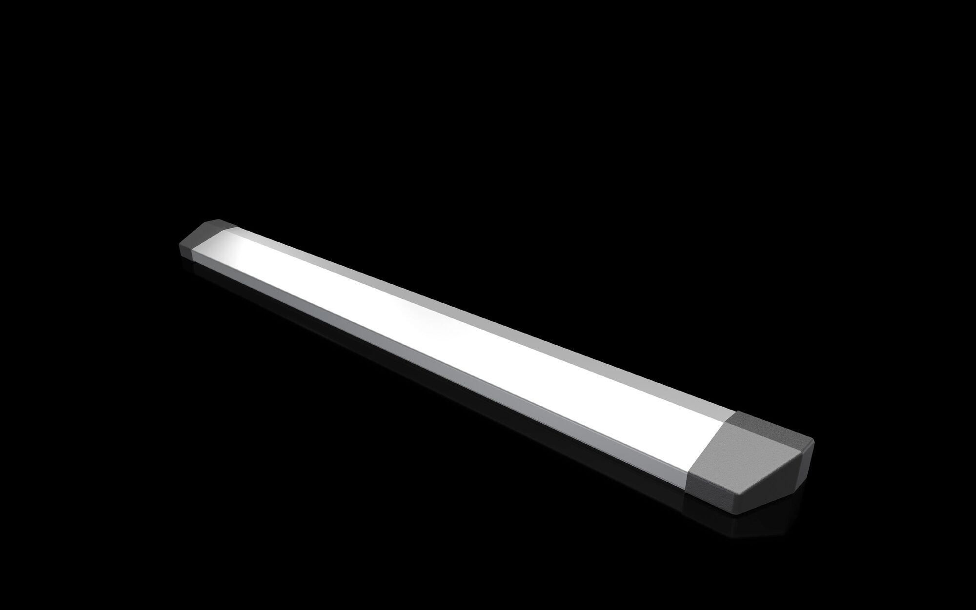 CX aluminium strip, L: 1750 mm
