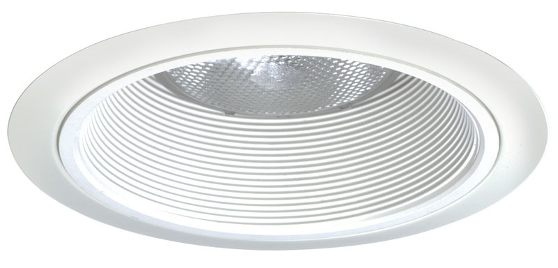 Juno 6-inch line voltage tapered recessed baffle trim. Ideal for applications where general or task lighting is needed. Perfect for the kitchen, reading areas, recreational areas, hallways, closets, bathroom vanities and more.
