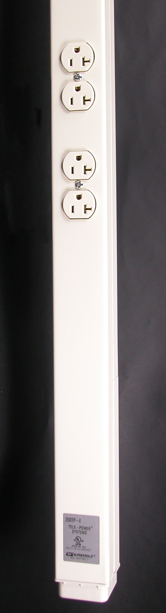 Steel Tele-Power Pole; 12.5 In Height
