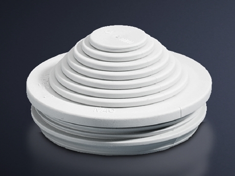 Stepped collar, For wall thicknesses from 1.5 to 4.5 mm
