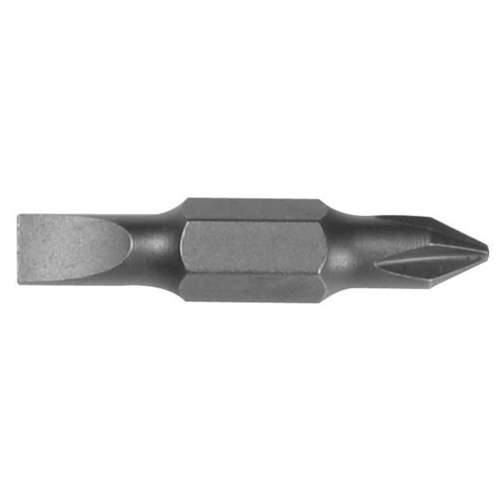 Replacement Bit. #1 Phillips, 3/16-Inch Slotted