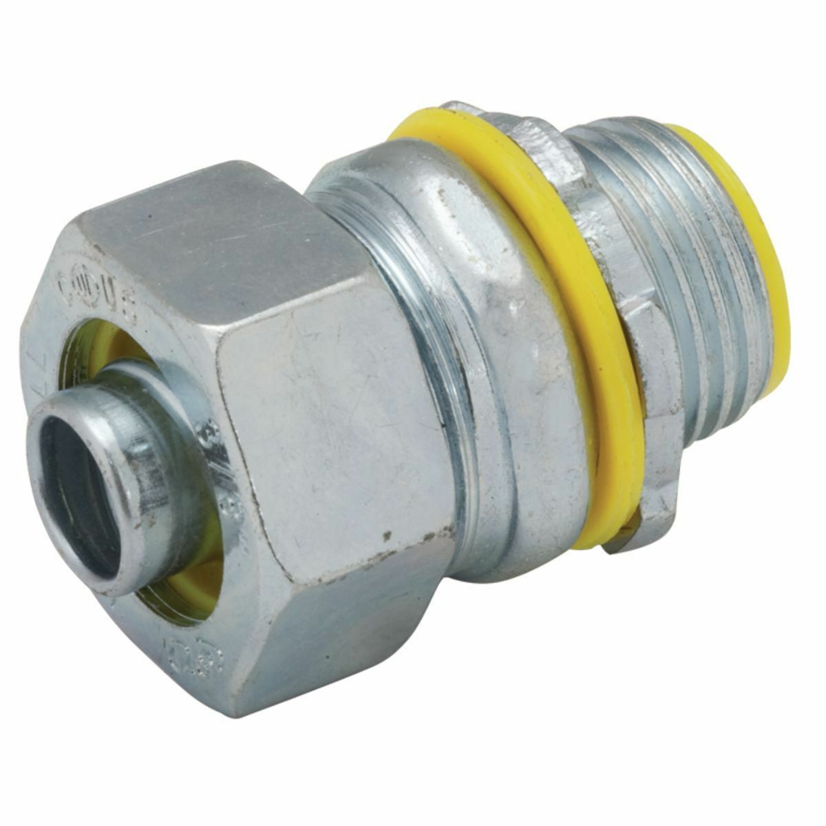 Straight Insulated Connectors Steel/Malleable Iron, 3/4 In. Trade Size