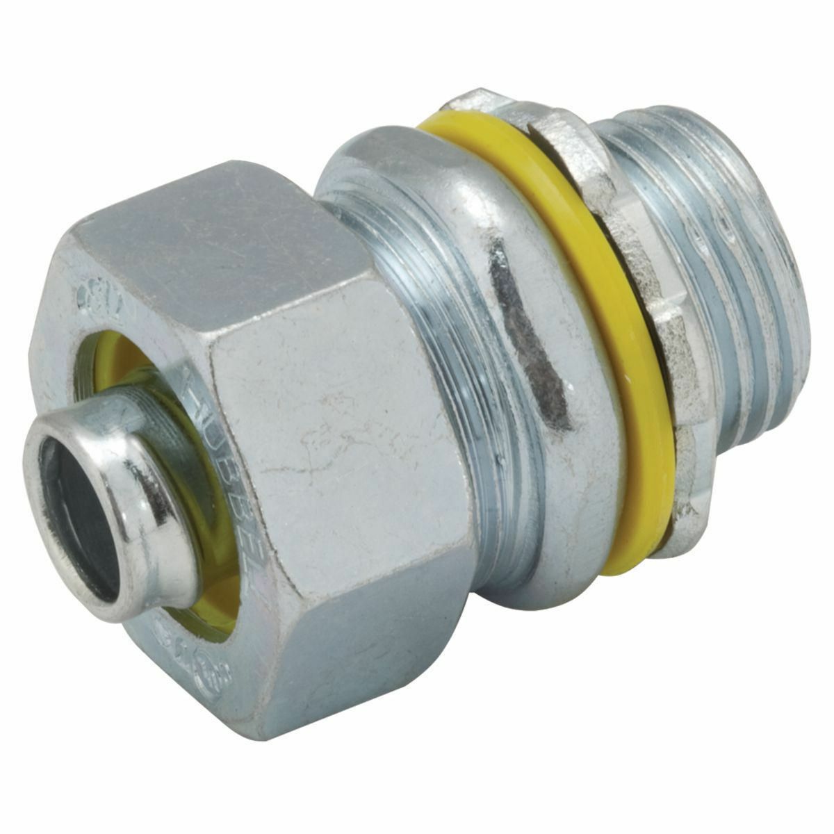 Straight Insulated Connectors Steel/Malleable Iron, 1 In. Trade Size