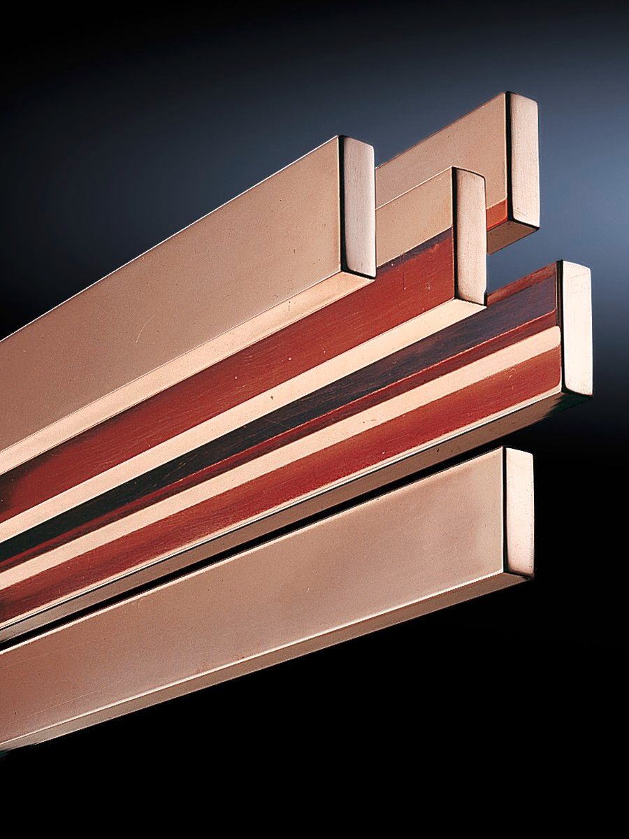 SV Busbar E-Cu, WH: 15x5 mm, L: 2400 mm