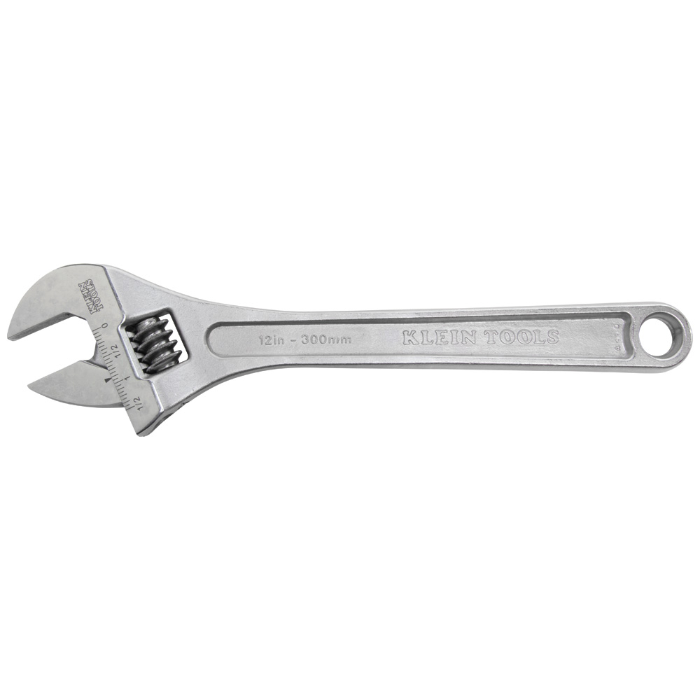 Adjustable Wrench, Extra Capacity, 12-Inch