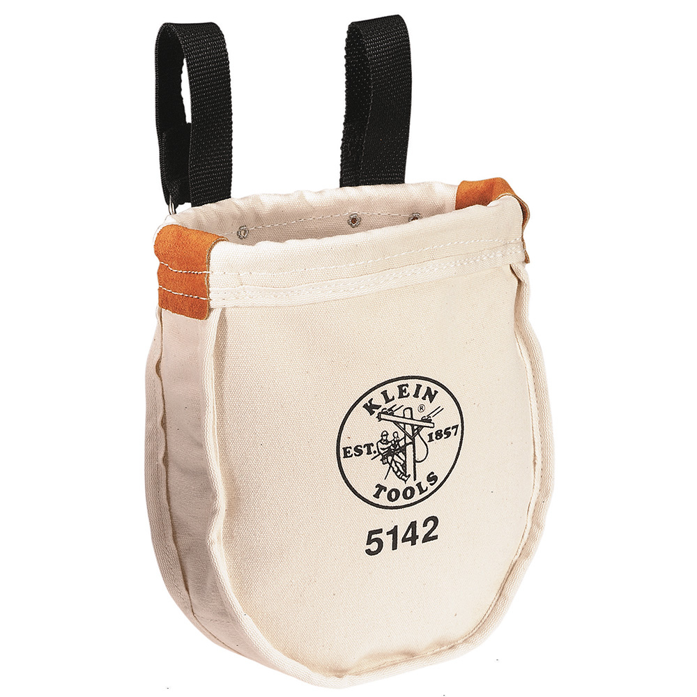 Tool Bag, Canvas Utility Bag, Interior Pocket, 9 x 8 x 10-Inch