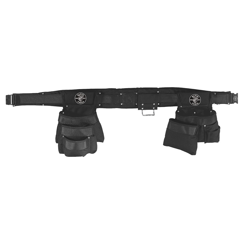 Electrician's Padded Tool Belt/Pouch Combo, 11-Pocket, 4-Piece, L
