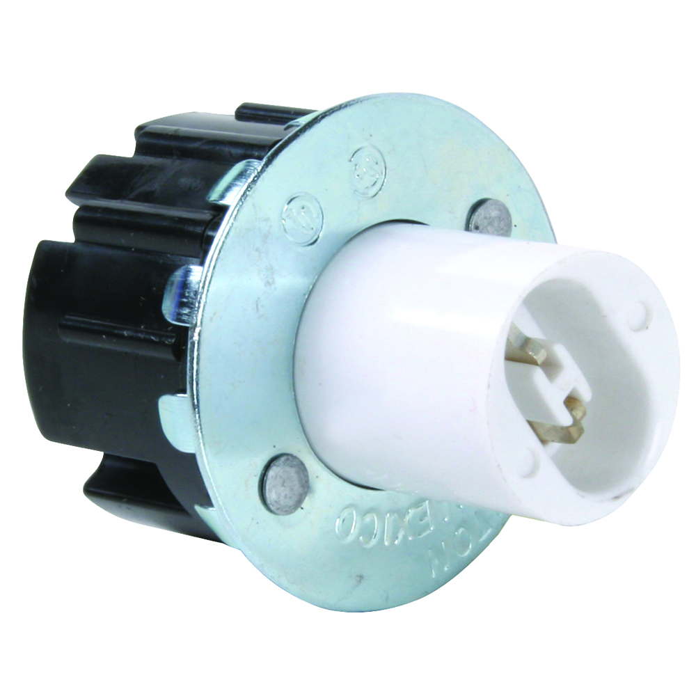 Snap-In, high output with plunger. White.