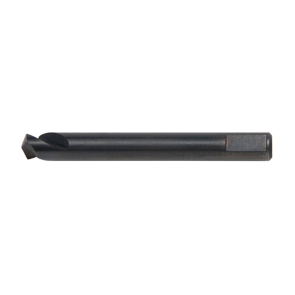Cobalt-steel pilot drill with split-point tip to prevent walking.  For sizes 2-3/8" - 3".  Use with 645-022 Arbor.