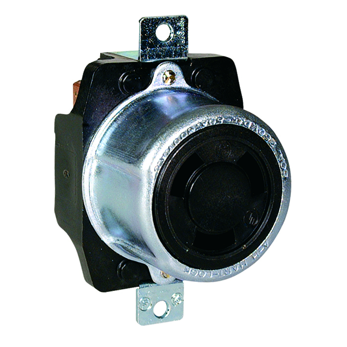 Receptacle Single 50amp 250volt Turnlok
