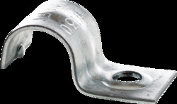 Jiffy Clip, One Hole Strap, Fits 3/8" Tubing, Pre-Galvanized