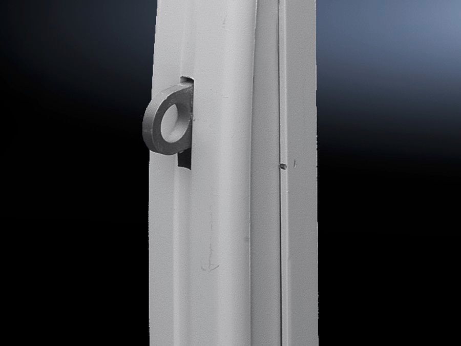 TS Comfort handle, for TS, TS IT, SE, PC, IW, for padlock and lock inserts, RAL 7035