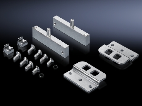 Hinge attachment, for partial mounting plate TS
