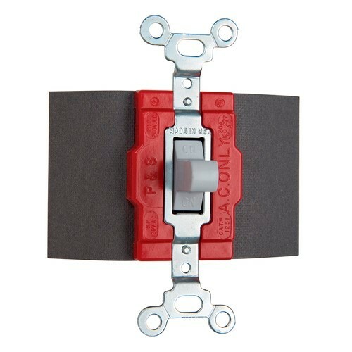 Single pole, Double Throw Manual Control Switch, 20 amps, 120/277 volts, Grey.