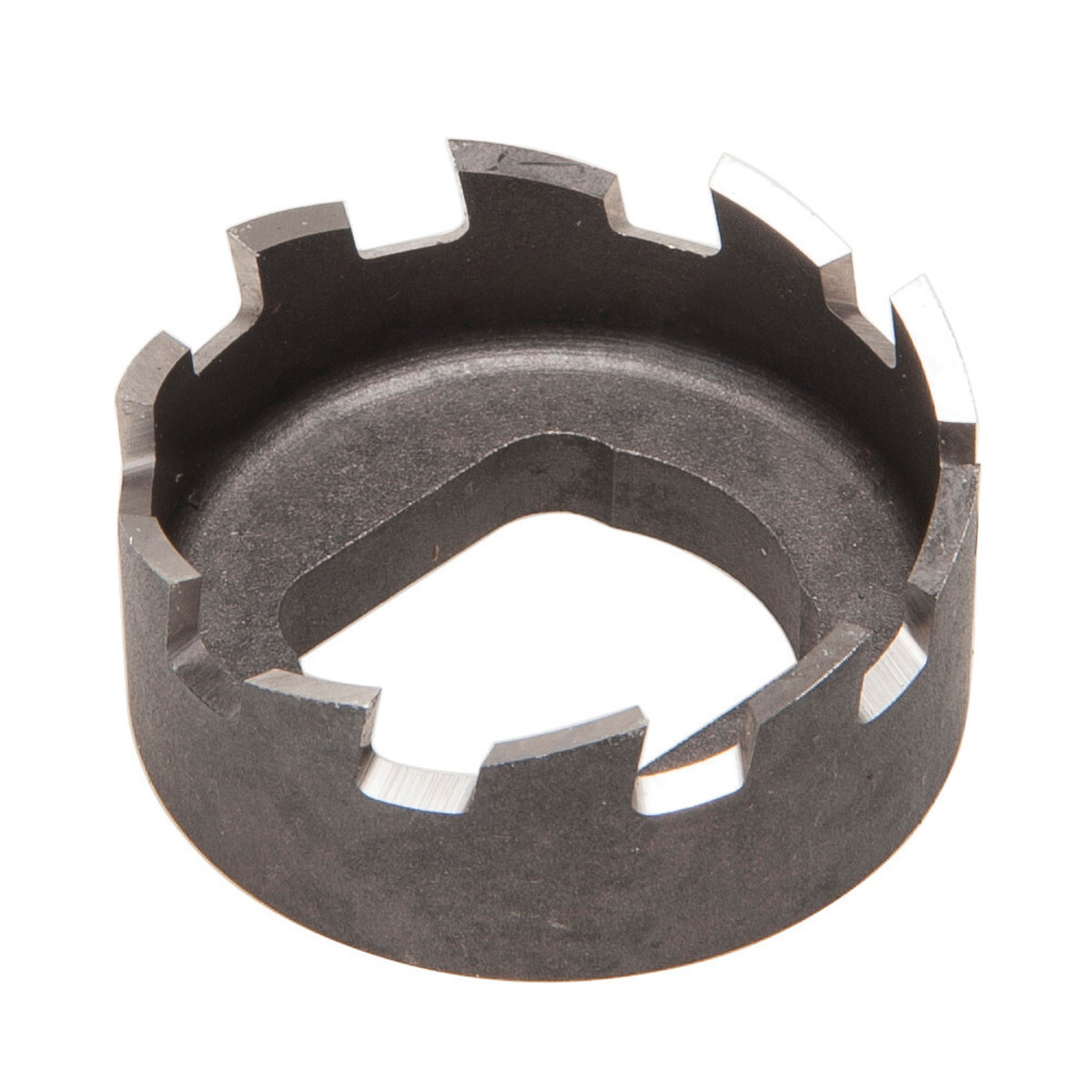 Ultra Cutter 1-3/8"  (35 mm) actual hole size.  Lasts 10 times longer thanstandard hole saws.  Precision-ground teeth cut smooth, burr-free holes with ease.  1/4" (6.35 mm) capacity.  Durability and speed provide low cost per hole.  Split-point pilot drill prevents walking - makes accurate hole placement easy.  Spring-loaded slug ejector saves time.  No tool required to change cutter sizes.  Less chance of broken teeth because the saw body is machined out of solid, high-speed steel.