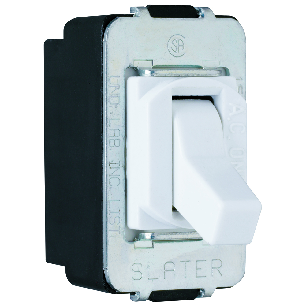 Special Purpose Devices - Despard Toggle Switch Screw Terminal, 3-Way15A 120/277V, White