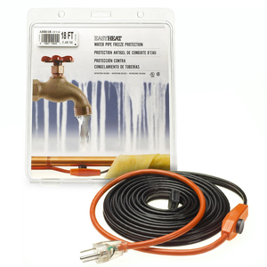AHB Water Pipe Heating Cables, Fixed Resistance, Pre-Terminated, , 40 FT Length, 280 Watts,  CTN QTY 5, CTN WT 12