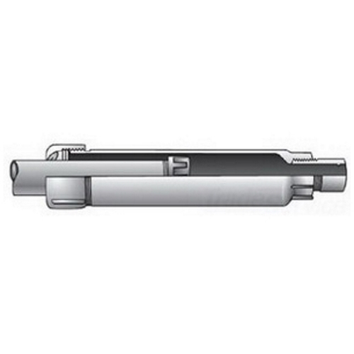 AX-250 Type AX Weatherproof Expansion Fitting, 2-1/2 in, For Use With IMC/Rigid Metal Conduit, Ductile/Malleable Iron, Hot Dipped Galvanized