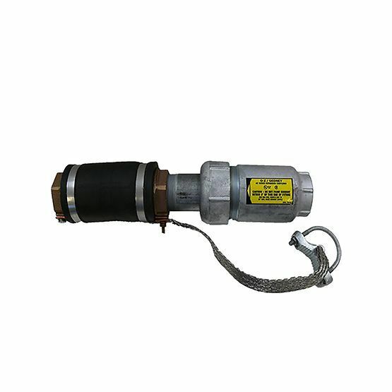 AXDX-150 Type AXDX Concretetight Raintight Deflection/Expansion Fitting, 1-1/2 in, For Use With Rigid Metal Conduit/IMC, Bronze, Hot-Dipped Galvanized