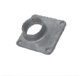MIDWEST 0.75" HUB W/ 3" BASE