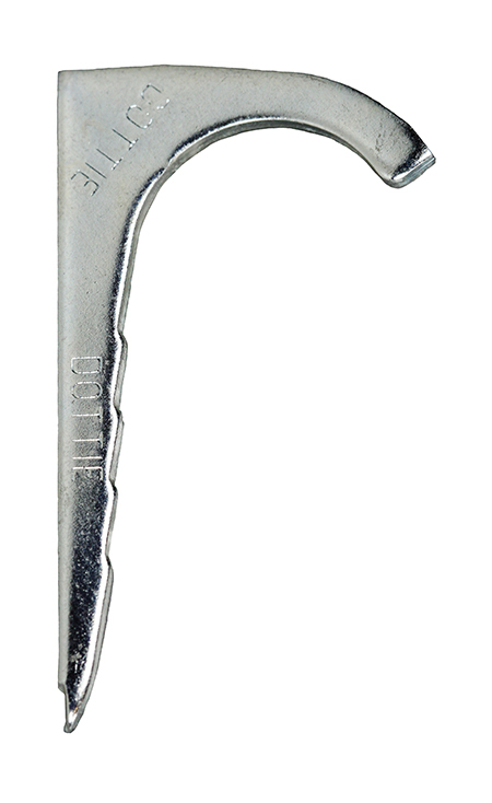 Nail Strap, Steel material, Zinc Plated Finish, Stud mounting, 12 GA thickness, 1/2 in. strap size, EMT