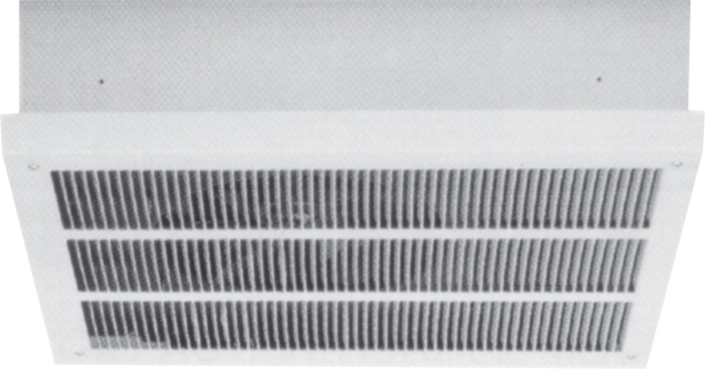 208/240V 3000/4000W LINE 2 When wall and floor space is minimal, electric ceiling heaters get the job done. Mounted flat or recessed to the ceiling, these heaters are ideal for conference rooms, waiting areas, bathrooms and lobbies.