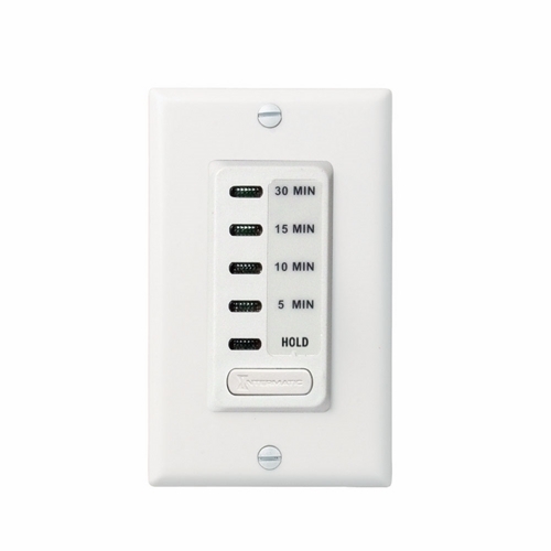 The Electronic Auto-Off Timer 5/10/15/30 Minute With HOLD White The EI200 Series Decorator Electronic Auto Shut-OFF Timers provide silent operation in time ranges from 5 minutes to 12 hours.