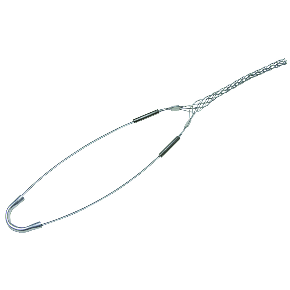 Bus drop, Closed mesh , Single eye. Cable diameter - 0.220-0.320, Bale length - 9, Mesh length - 3.5, Break strength - 1,100 lbs.