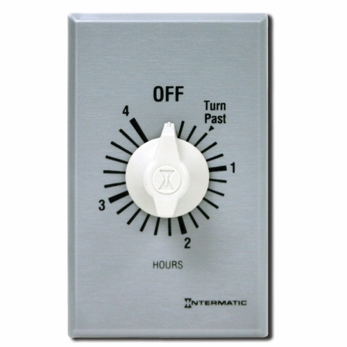 This Commercial Auto-Off Timer is designed to replace any standard wafor fans, lighting, motors, heaters, and other energy consuming loads.ll switch - single or multi-gang. This energy-efficient mechanical timer does not  require electricity to operate. In addition, it automatically limits the ON times
