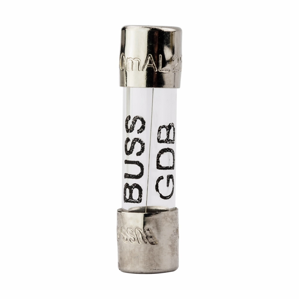 Eaton GDB Series Fast-acting fuse 1.60A, 250 Vac or less, 32 Vdc (self certified), GDB-1-6A