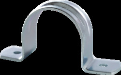 Heavy Duty, Two Hole strap, Fits 2-1/2" EMT & Rigid/IMC Conduit, Zinc Plated
