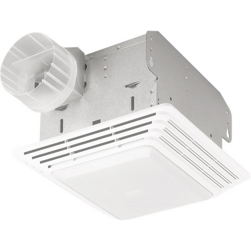 Broan Heavy Duty 80 CFM Ventilation Fan with Incandescent Light, 2.5 Sones