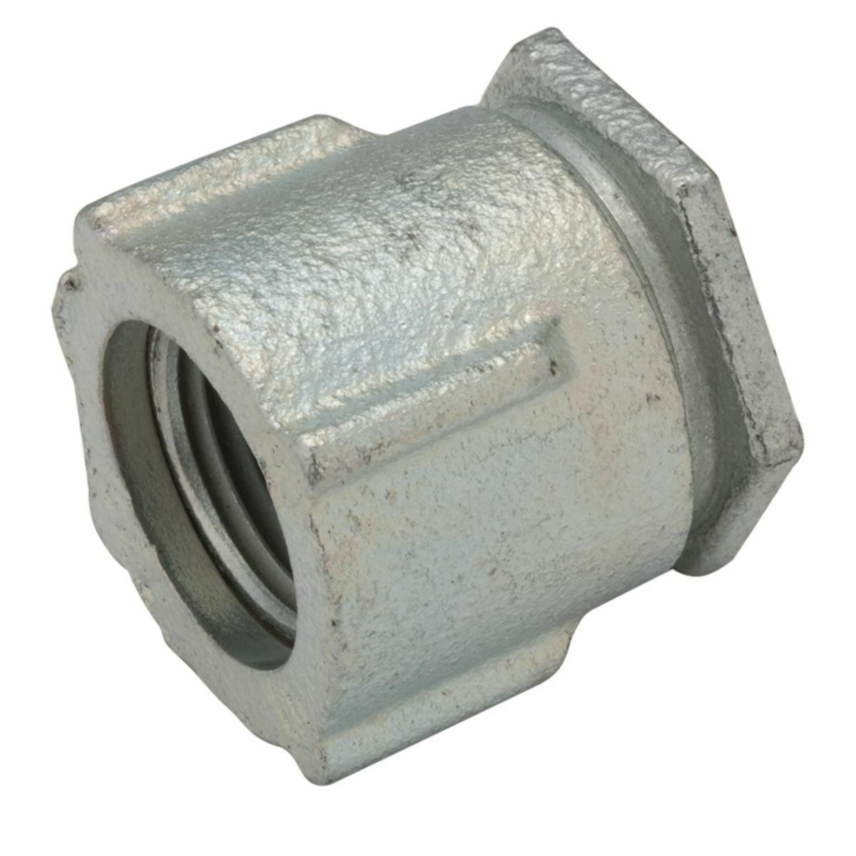 3 Piece Couplings Malleable Iron, 3/4 In. Trade Size